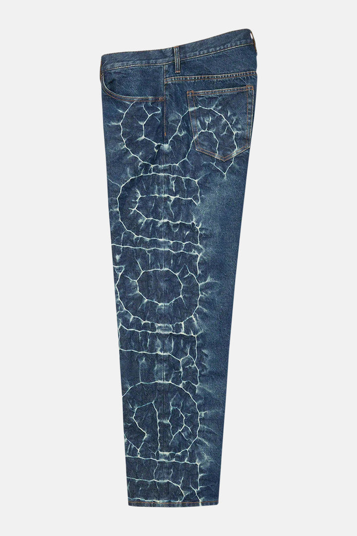 Supreme Shibori Loose Fit Jean Rigid Indigo