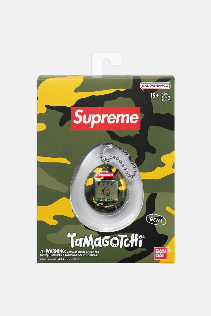 Supreme Tamagotchi Yellow シュプリーム たまごっち Supreme x Bandai Namco Tamagotchi Yellow – blueandcream