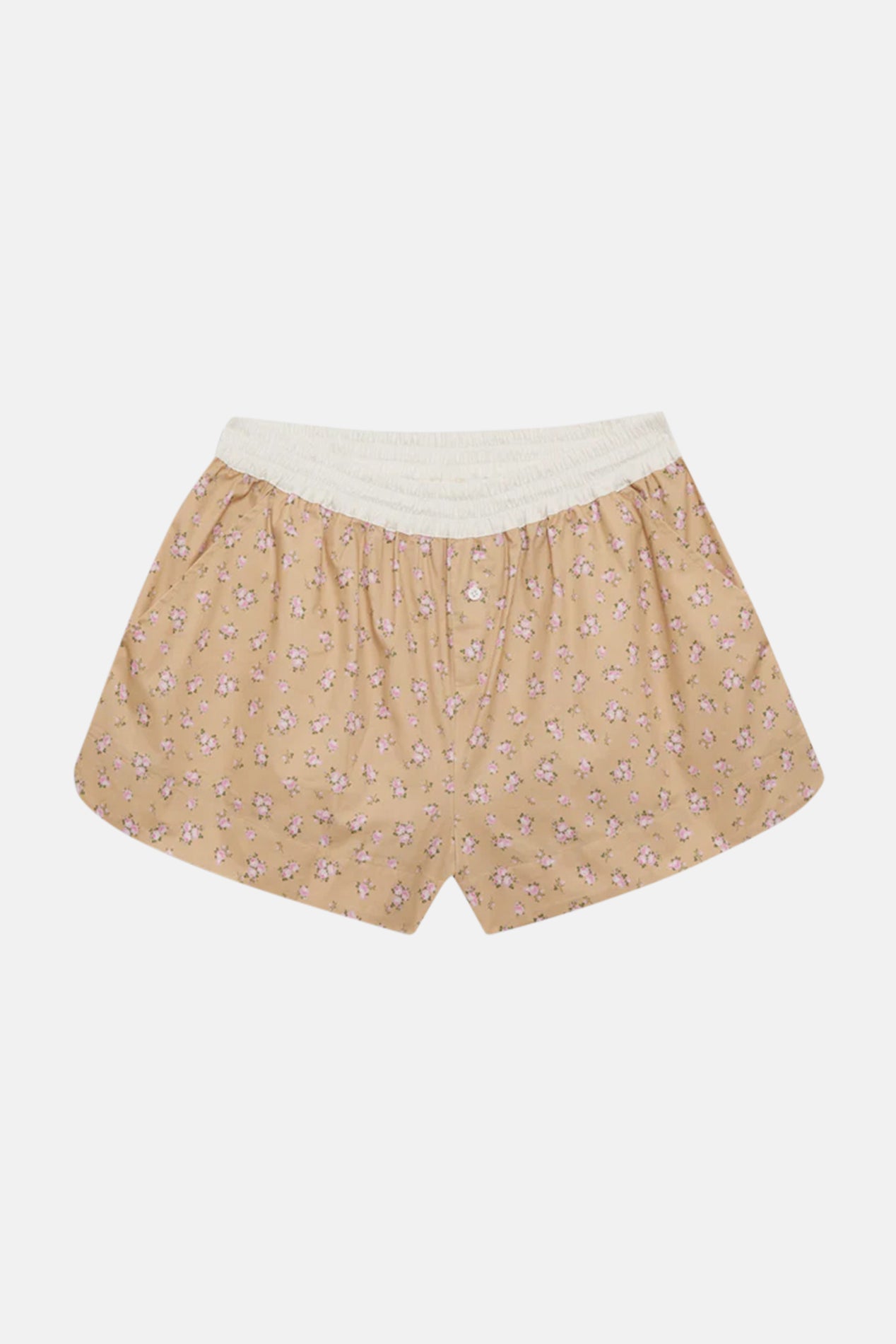 For Love & Lemons Tamren Boxer Short Tan – blueandcream For Love & Lemons Tamren Boxer Short Tan – blueandcream