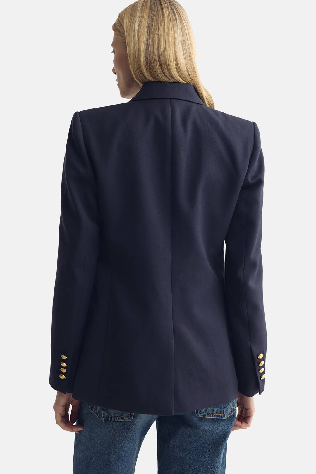Bruni Double Breasted Jacket Midnight