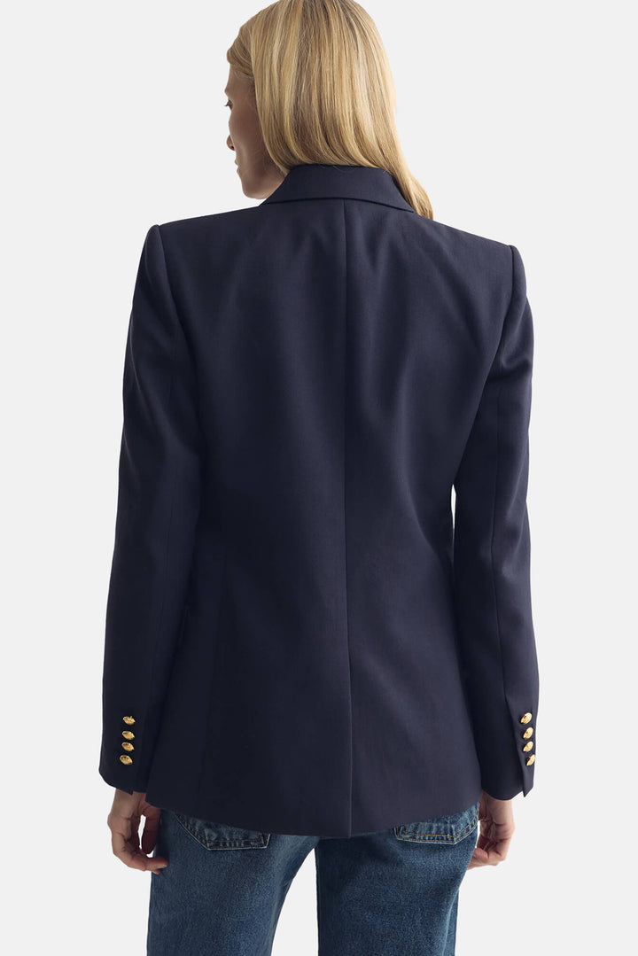 Bruni Double Breasted Jacket Midnight