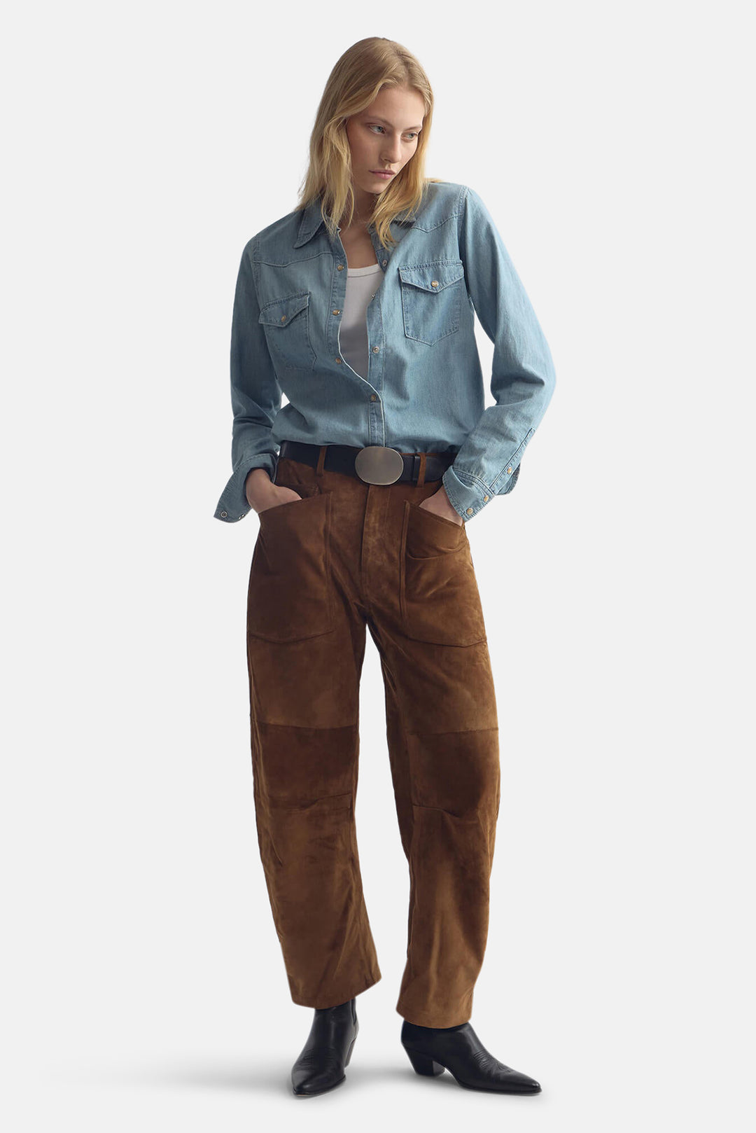 Shon Suede Pant Martora