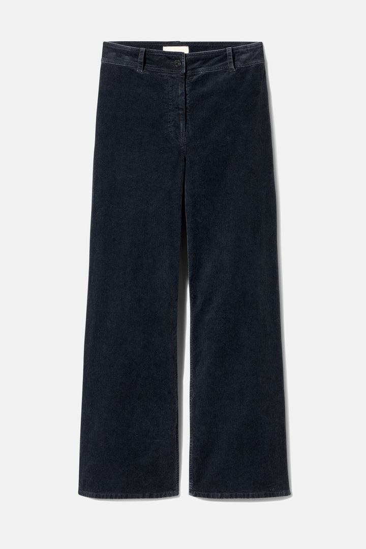 Megan Corduroy Pant Dark Charcoal