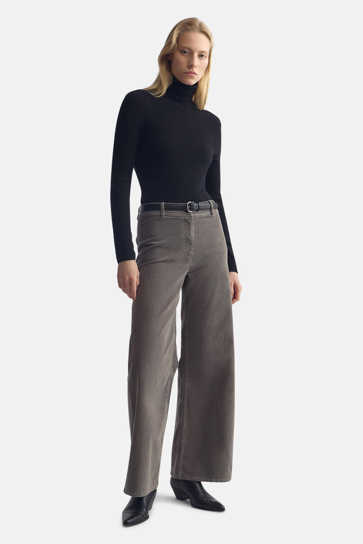 Megan Corduroy Pant Sage Grey