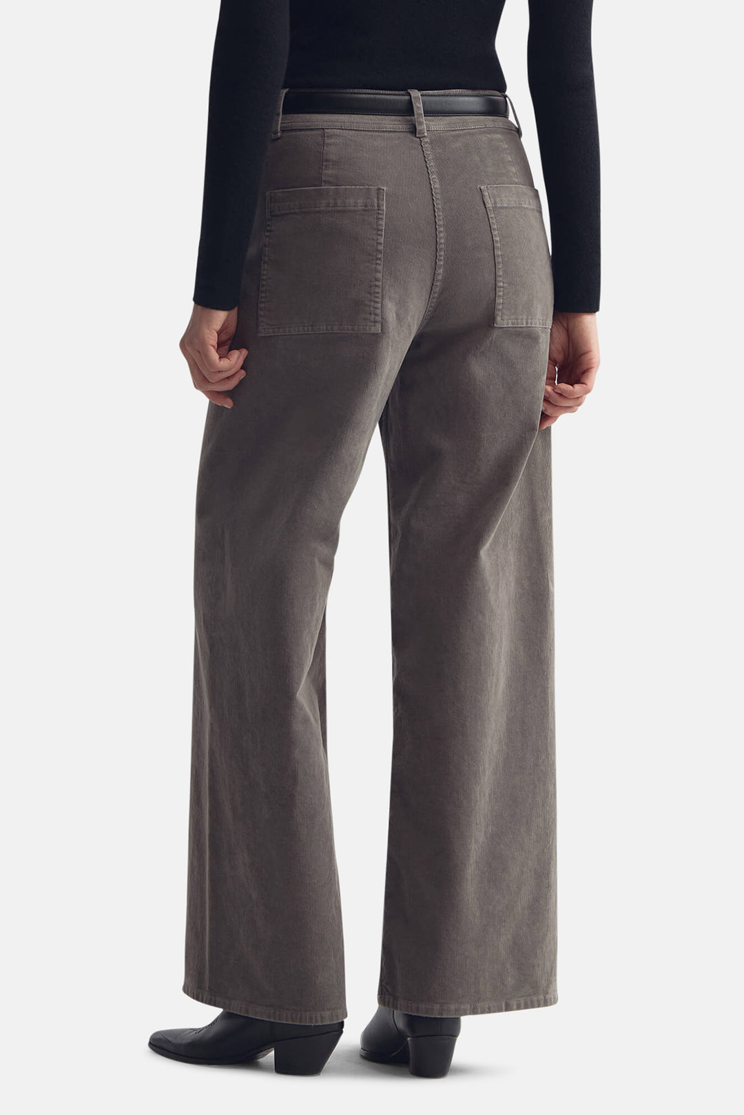 Megan Corduroy Pant Sage Grey