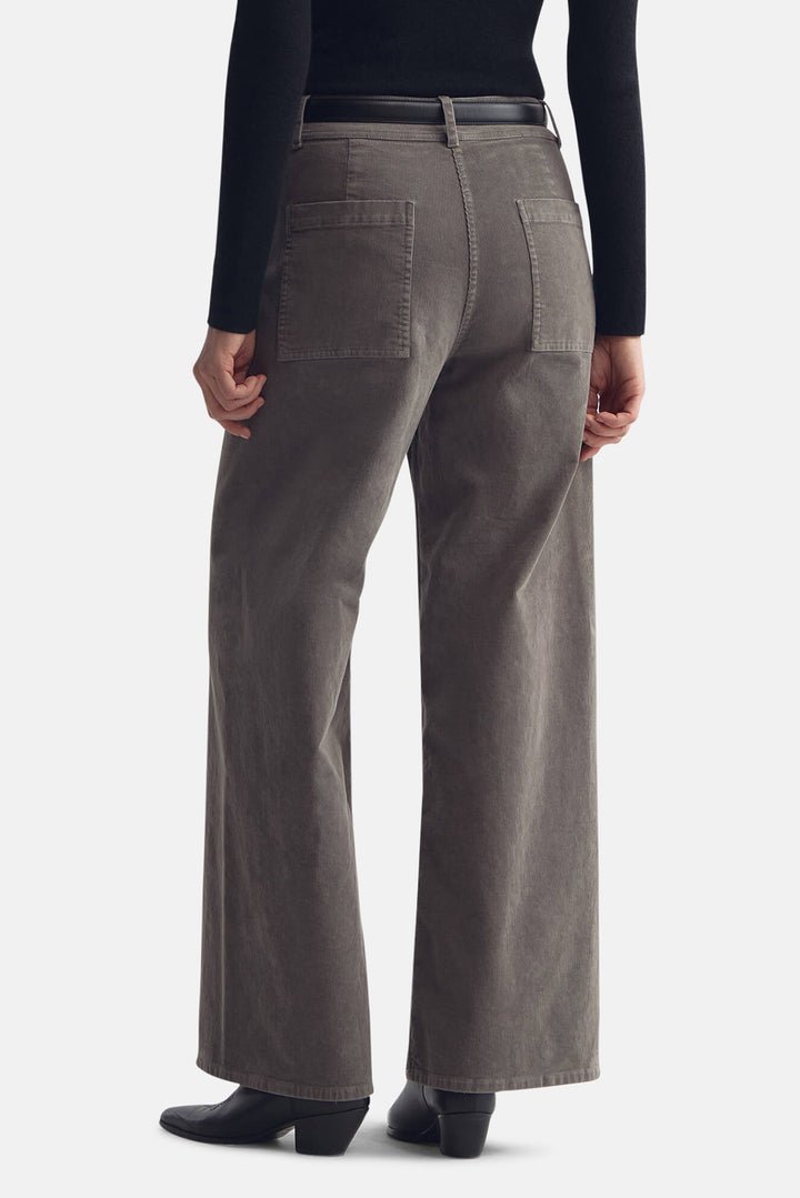 Megan Corduroy Pant Sage Grey