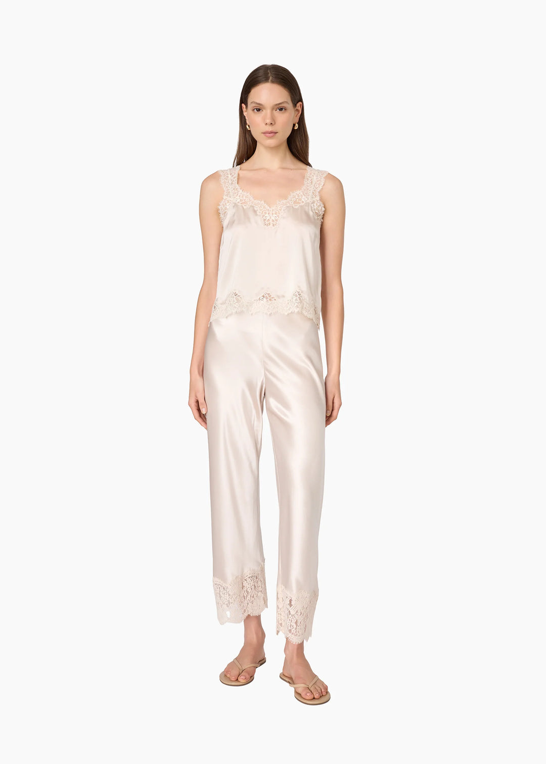 Tony Silk Camisole Oat
