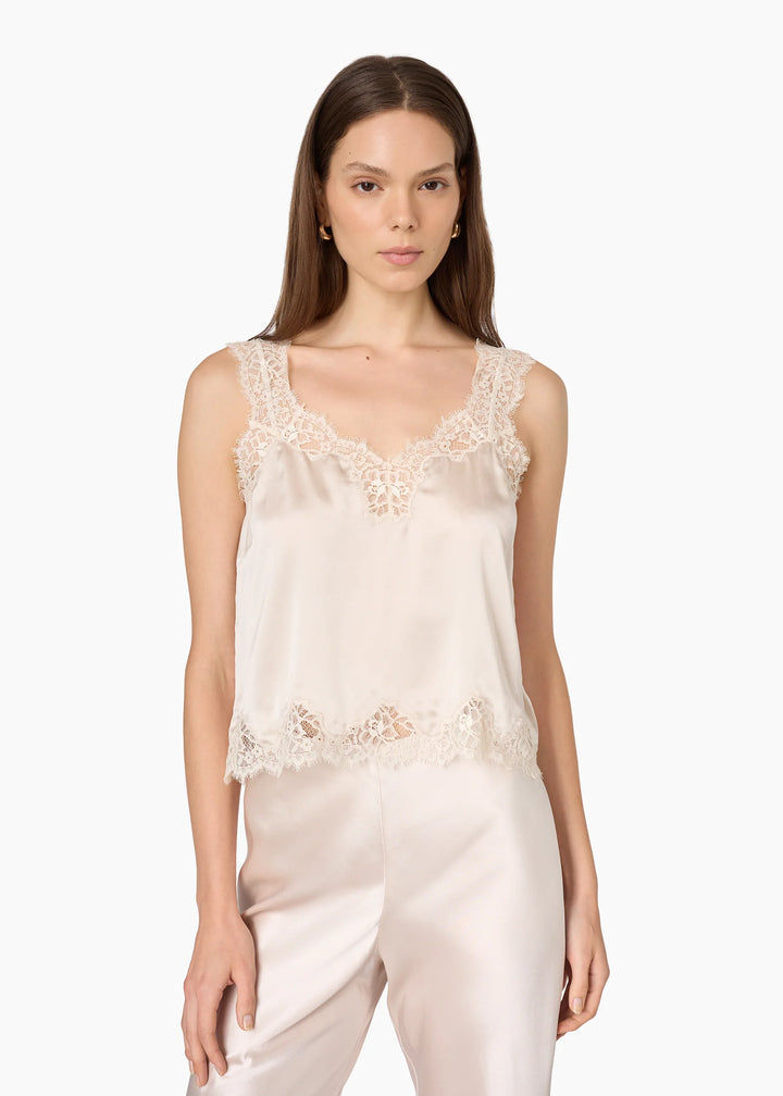 Tony Silk Camisole Oat