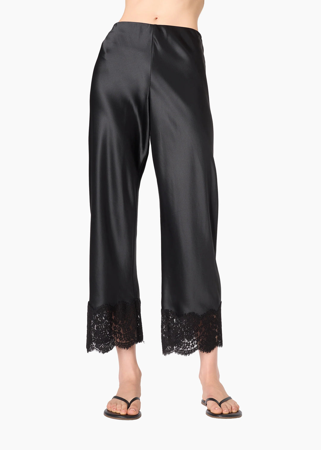 Bristol Mid Rise Lace Pant Black