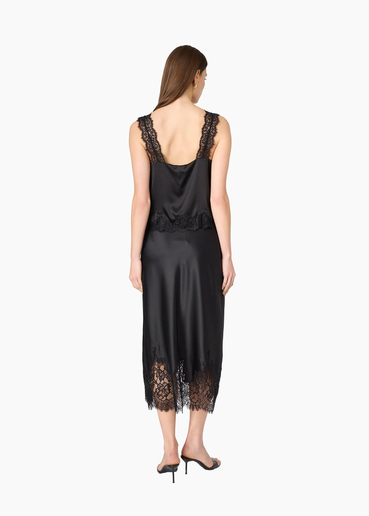 Tony Silk Camisole Black