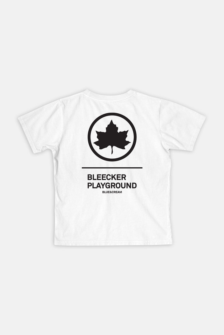 Kids Bleecker Playground Tee White