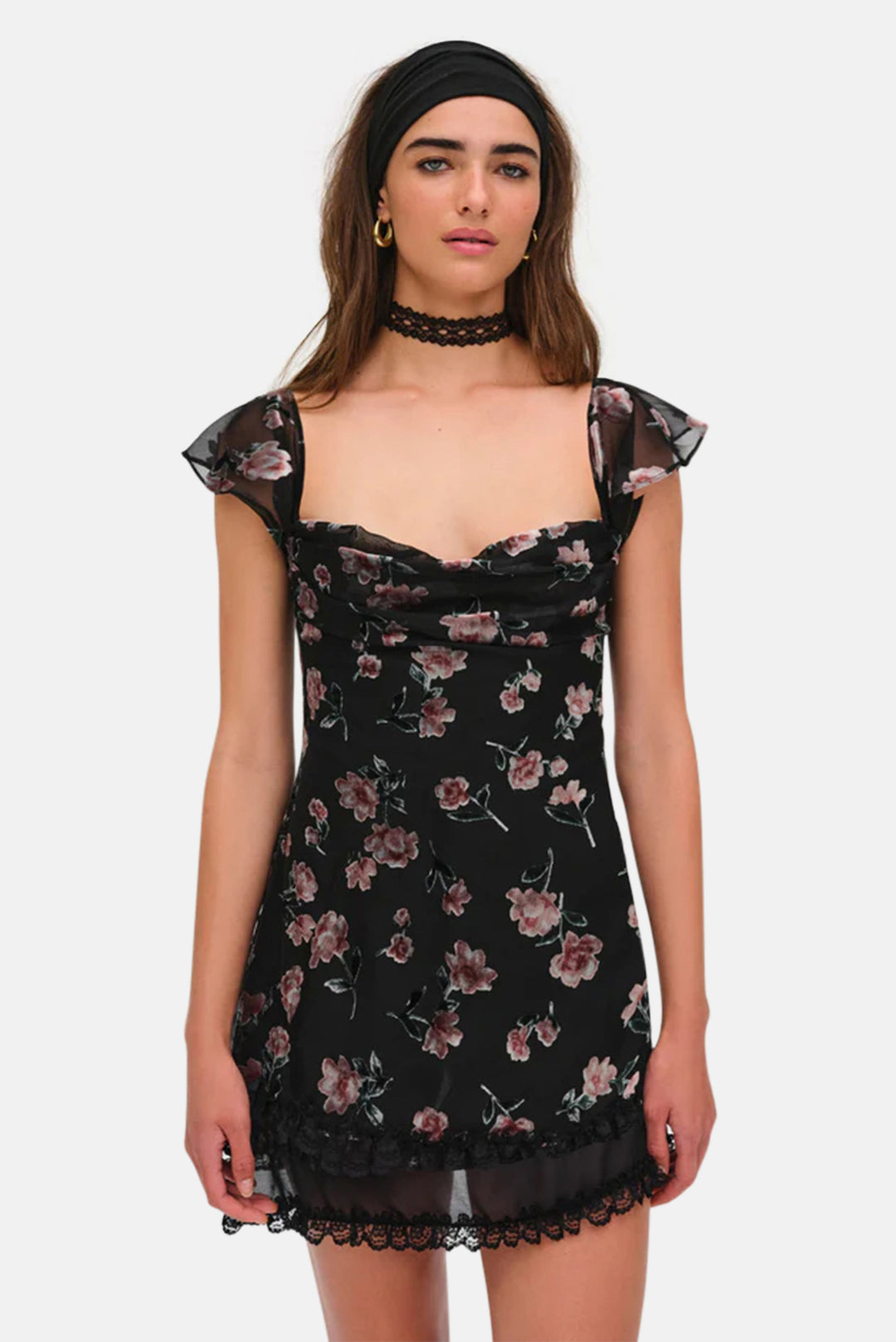 For Love & Lemons - Aigrette Mini Dress, Women's Dress, Black, S, Women's Apparel, Women's Clothing For Love & Lemons - Aigrette Mini Dress, Women's Dress, Black, S, Women's Apparel, Women's Clothing