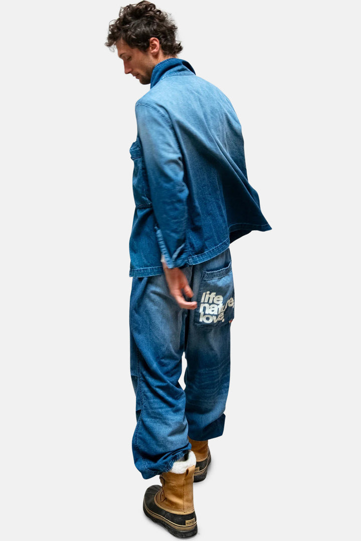 Indigo Workshop/Uniform Biggy Shirt - Indigo Blues