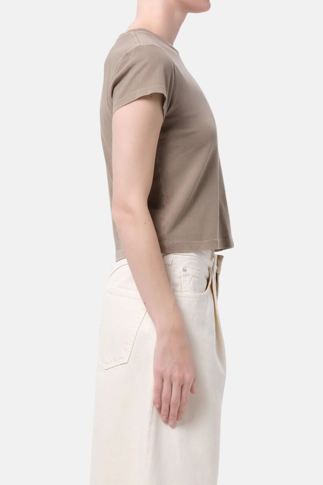 Adine Shrunken Tee in Trail