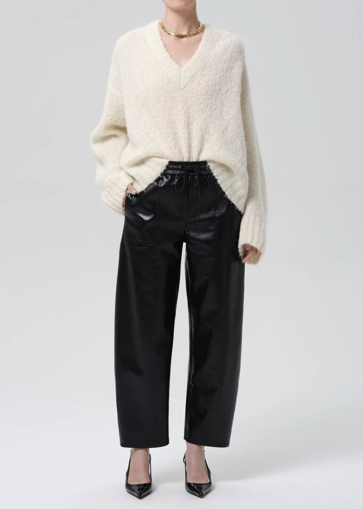 Rework Pull On Pant in Black