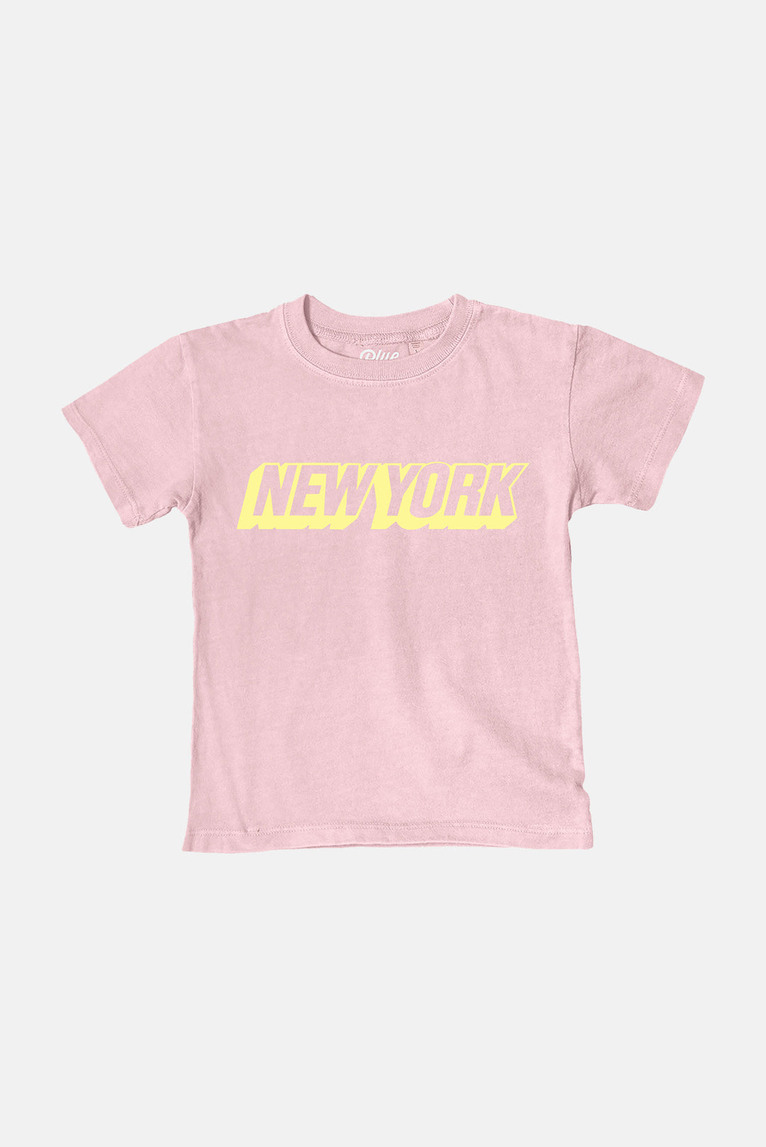 Toddler New York Tee Blush/Yellow