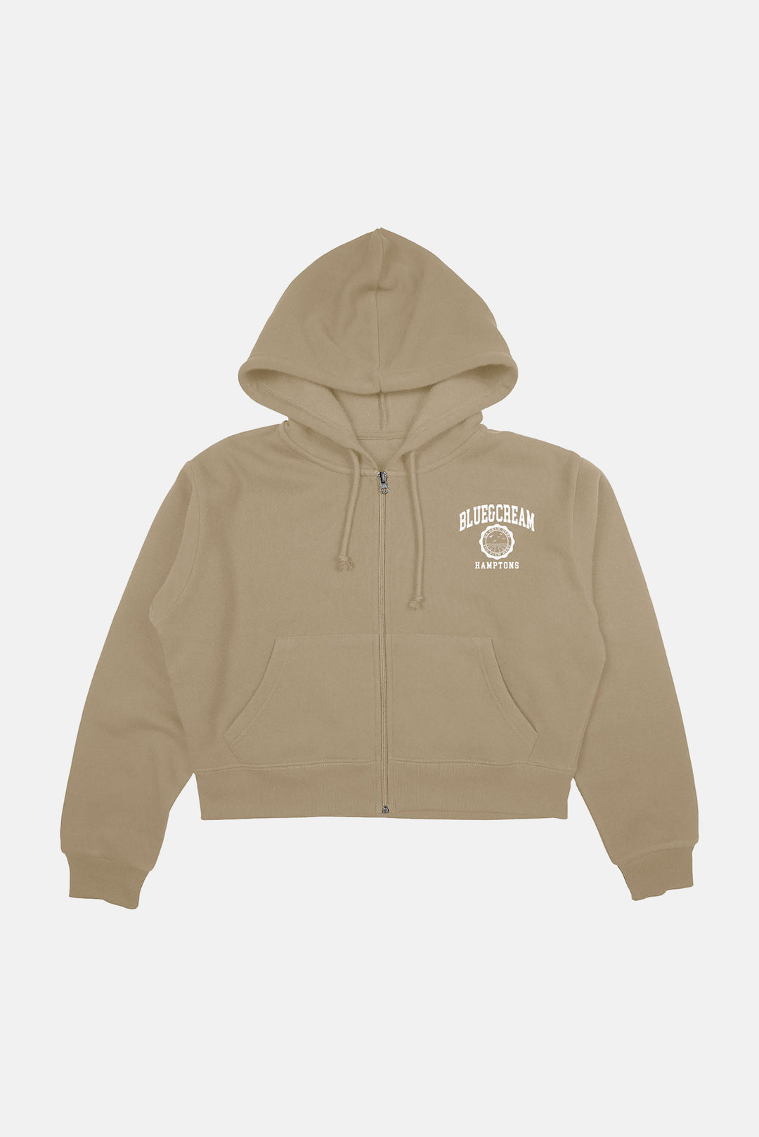 We Grew Here Zip Hoodie Khaki