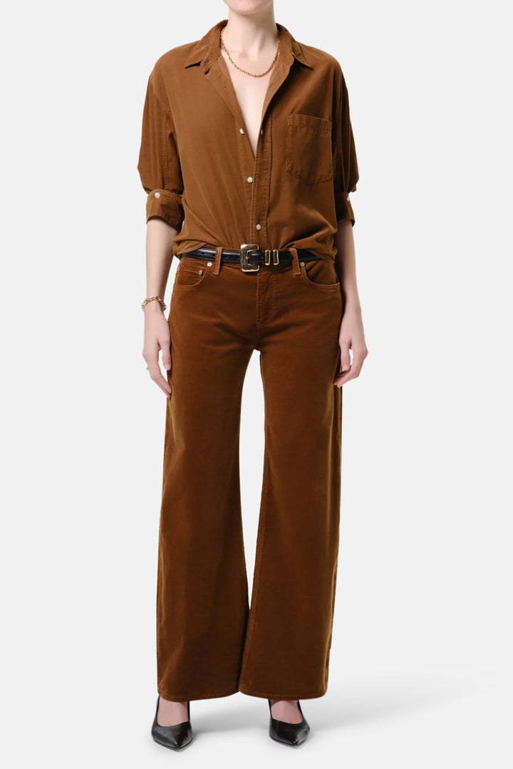 Kayla Shirt Corduroy In Manuka