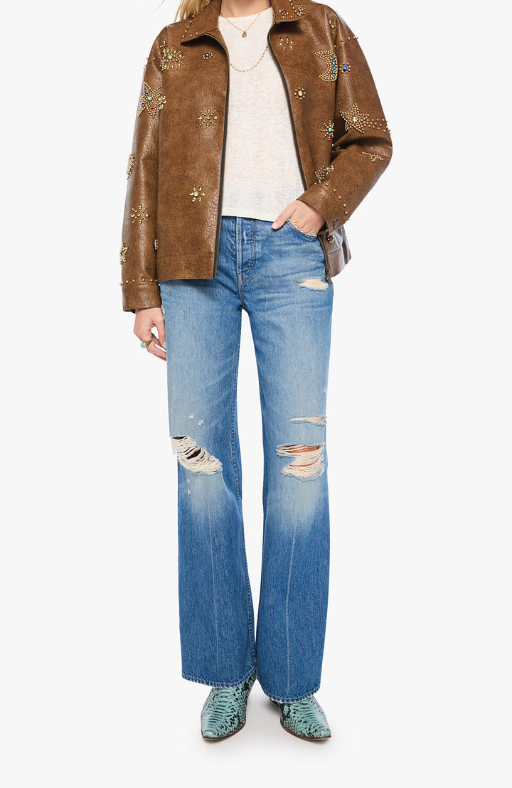 The Zip It Brown And Cream