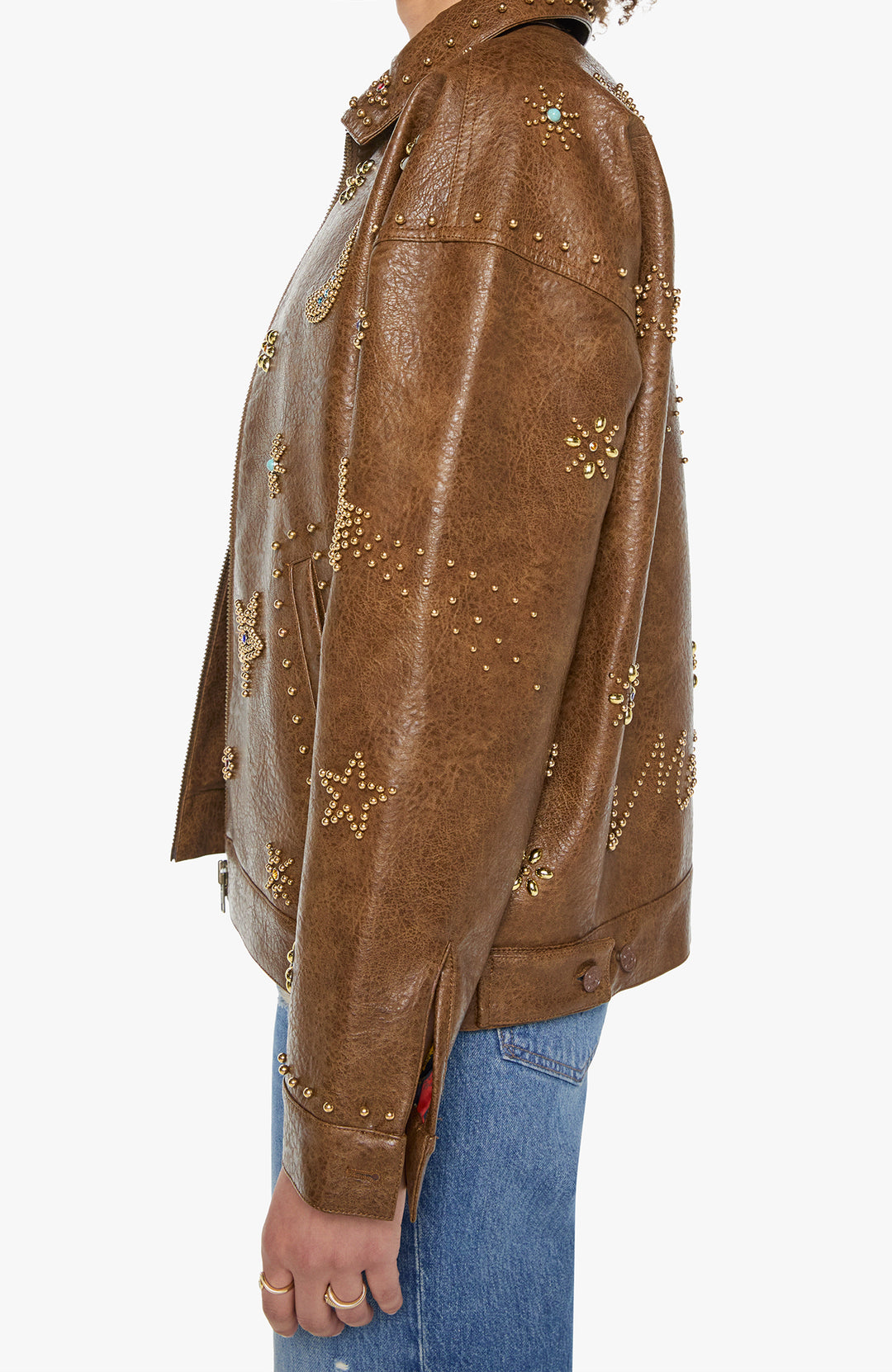 The Zip It Brown And Cream