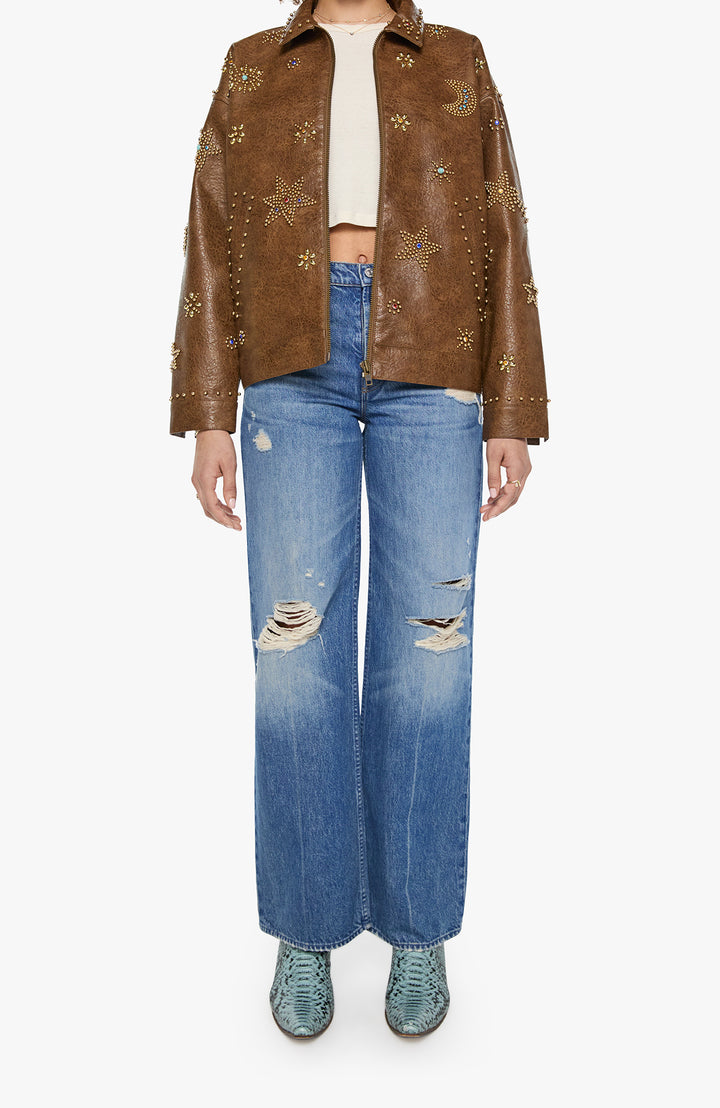 The Zip It Brown And Cream