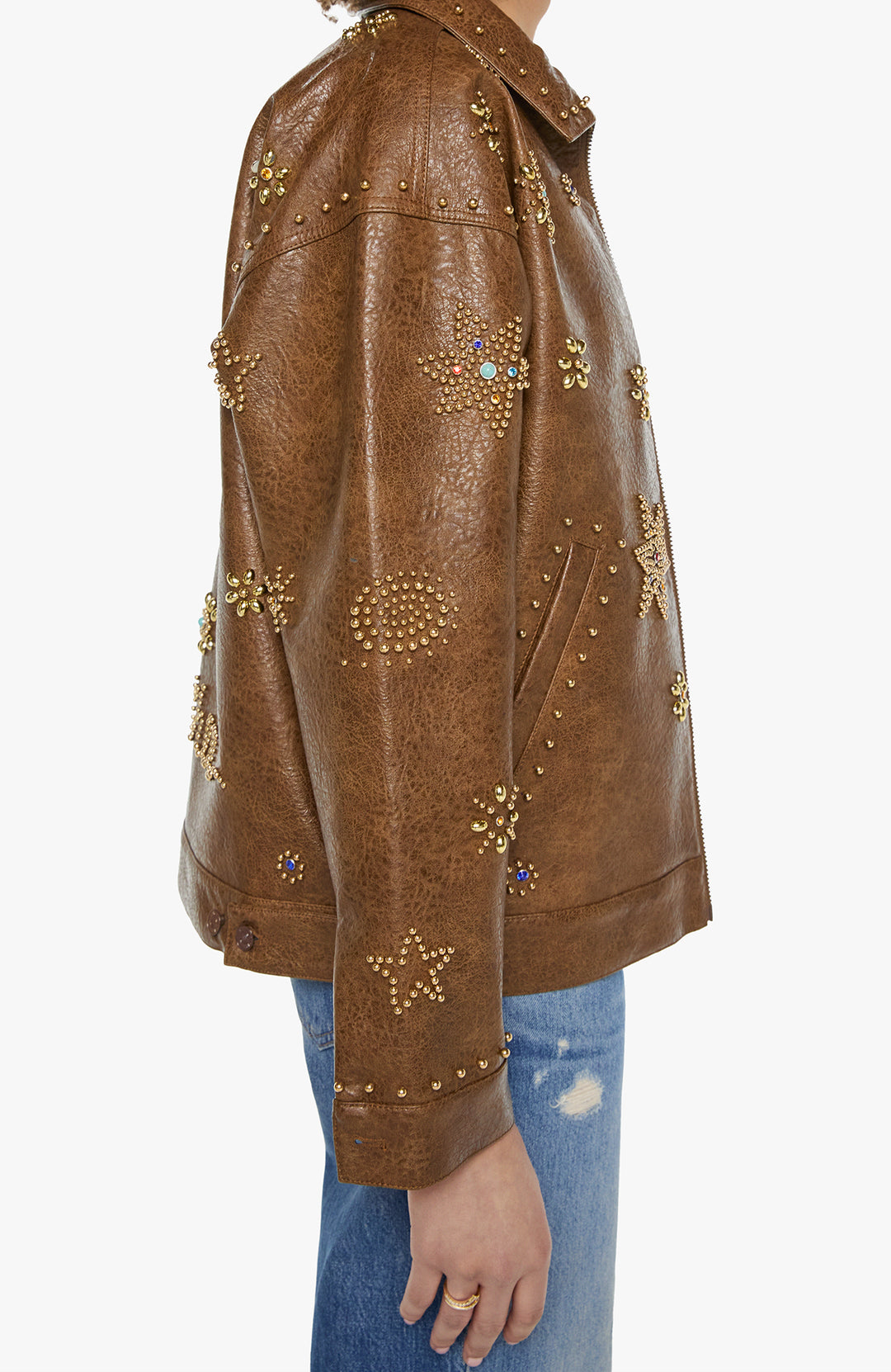 The Zip It Brown And Cream
