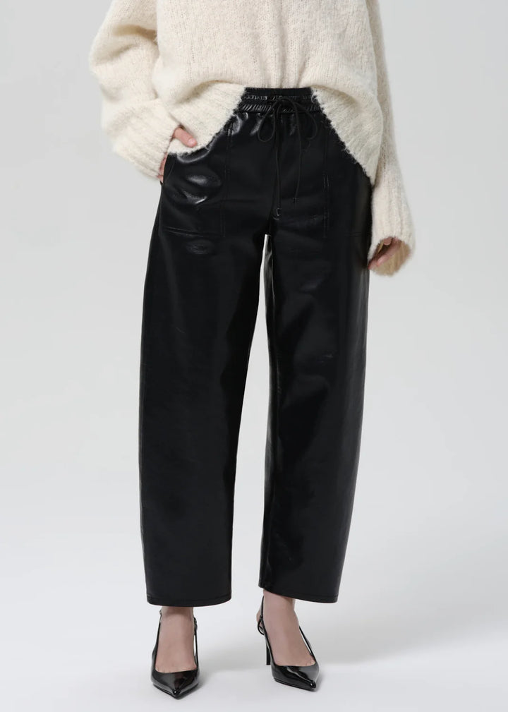 Rework Pull On Pant in Black