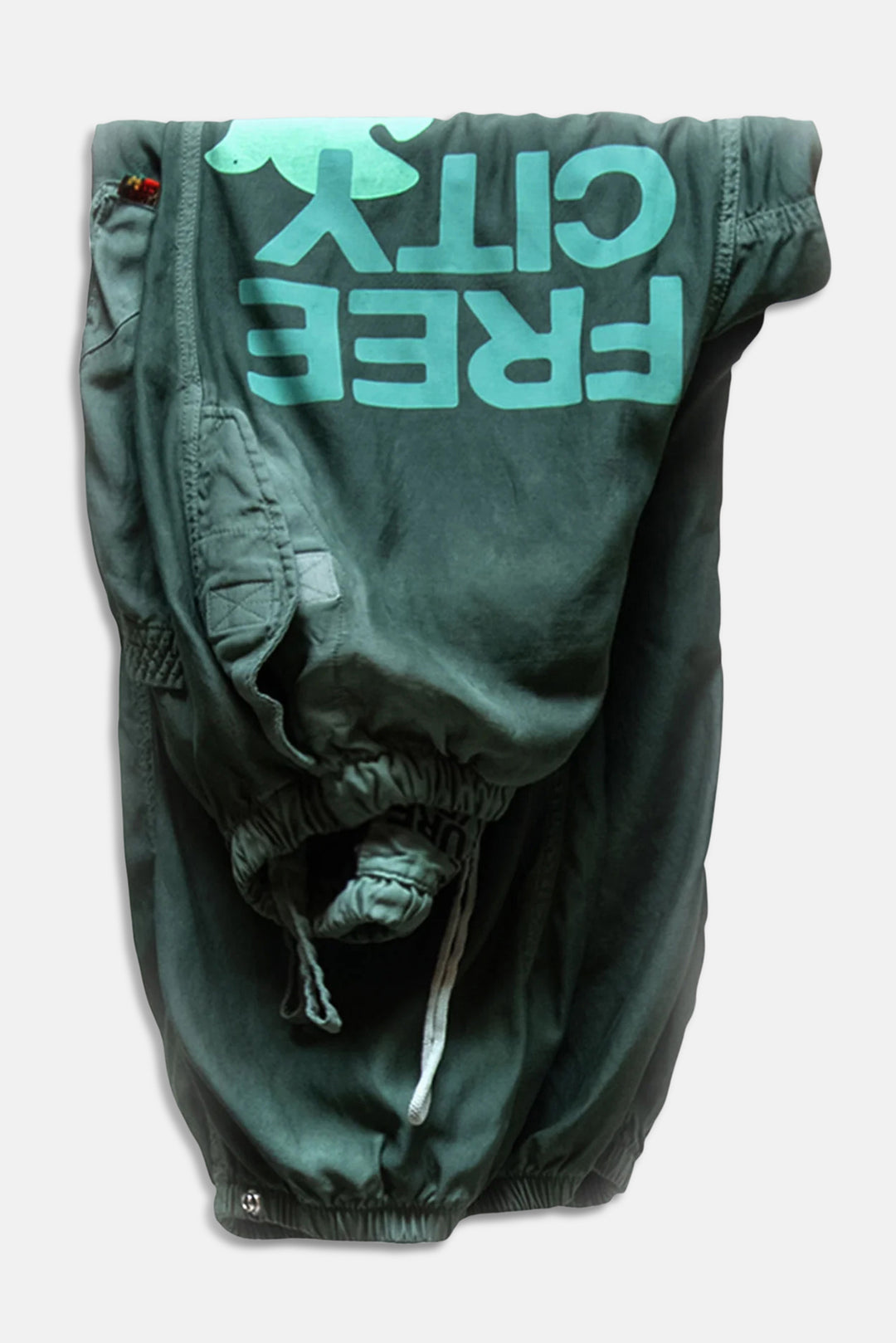 Flap/Snap FREECITY LARGE Matte/Satin Airjump Pant - Eatgreen