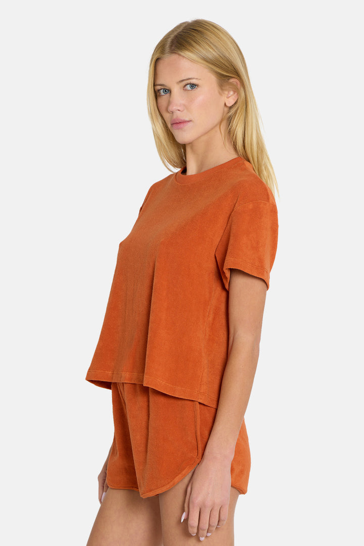 Nova Terry Tee Orange