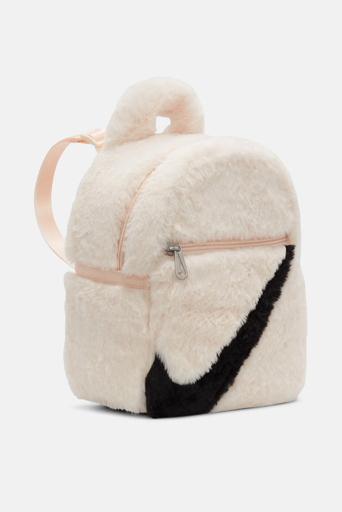 Faux Fur Mini Backpack Guava – blueandcream