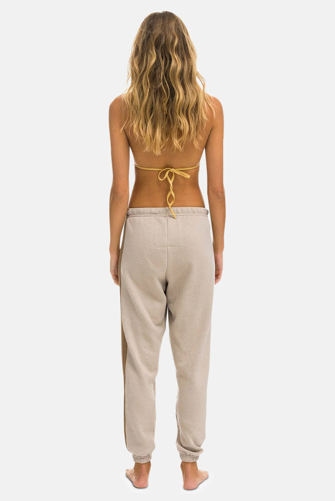 5 Stripe Sweatpants Sand/Tan