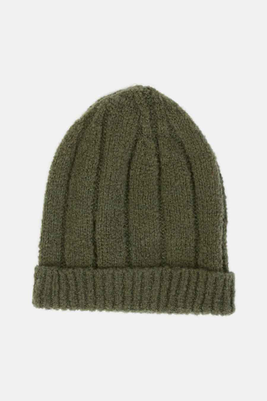 Chunky Hat Olive