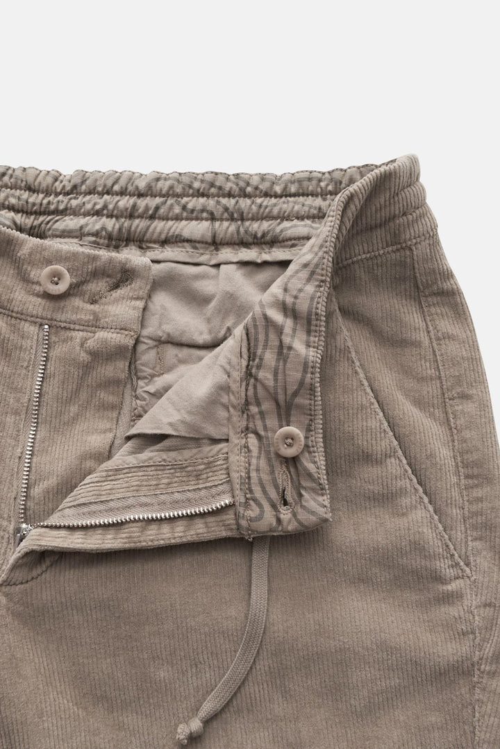 Corduroy Cargo Jogger Beige