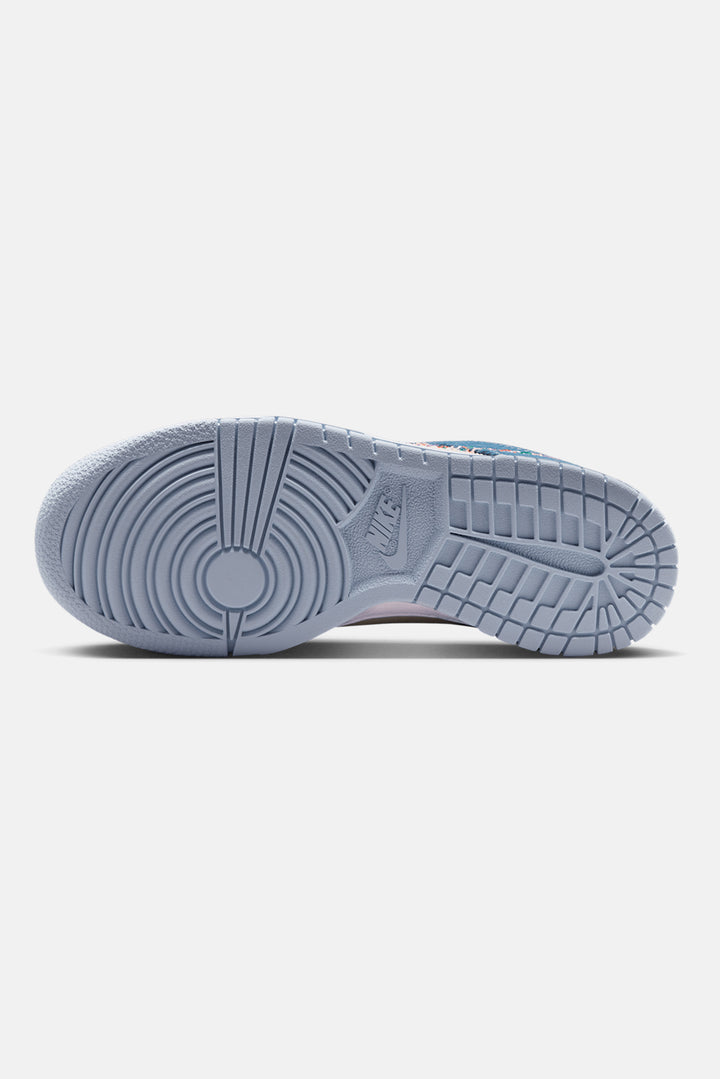 Kid's Dunk Low 'Multi Stitch - Soft Pearl/Blue Denim' (GS)