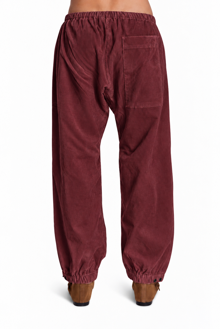 Justine Corduroy Pant Wine