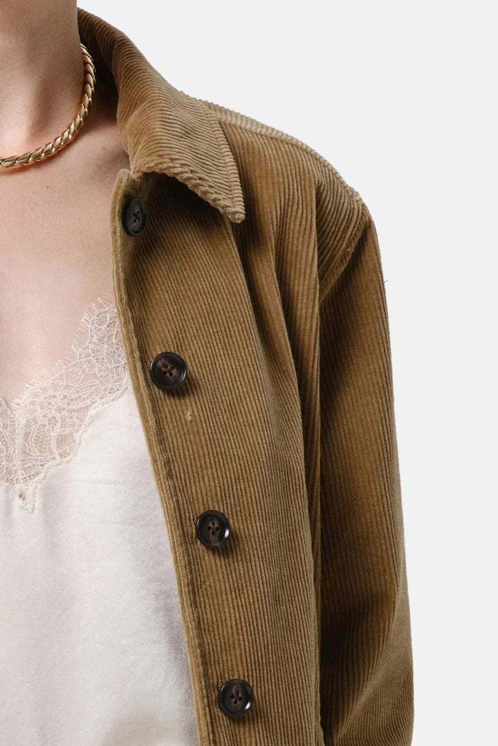 Lola Eve Bomber In Amber