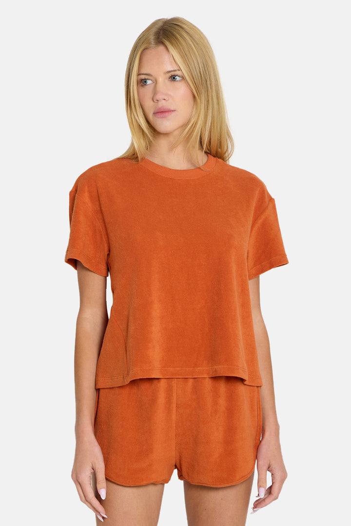 Nova Terry Tee Orange