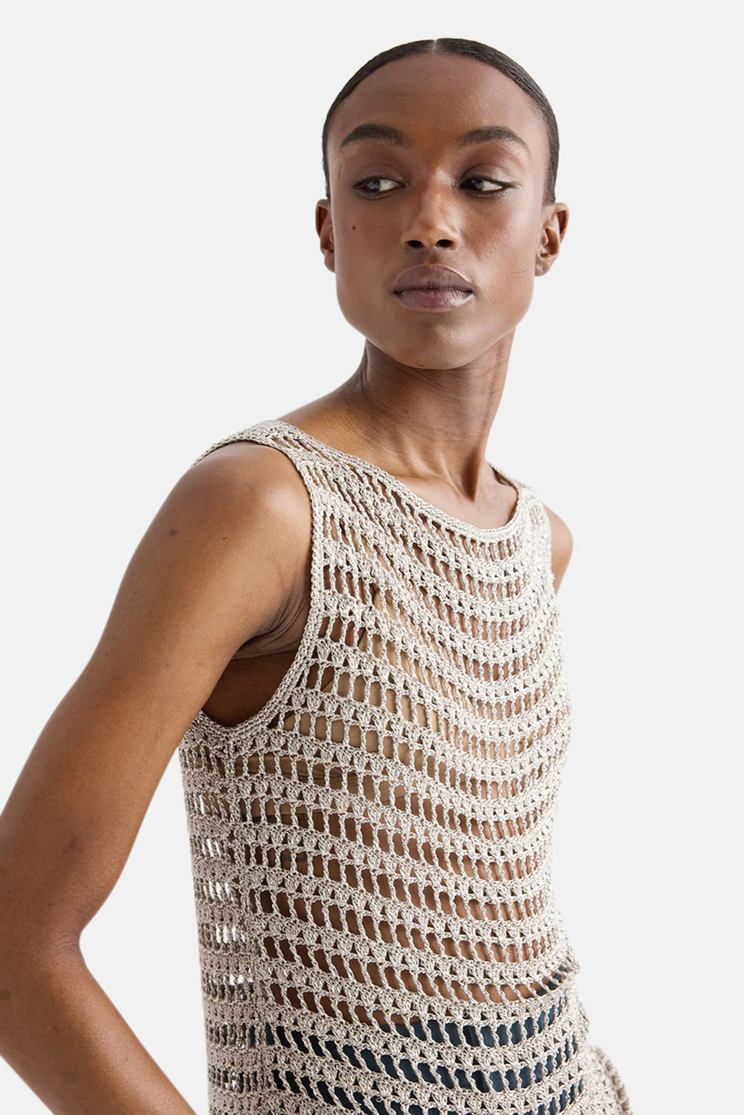 Cleo Top in Sandshell