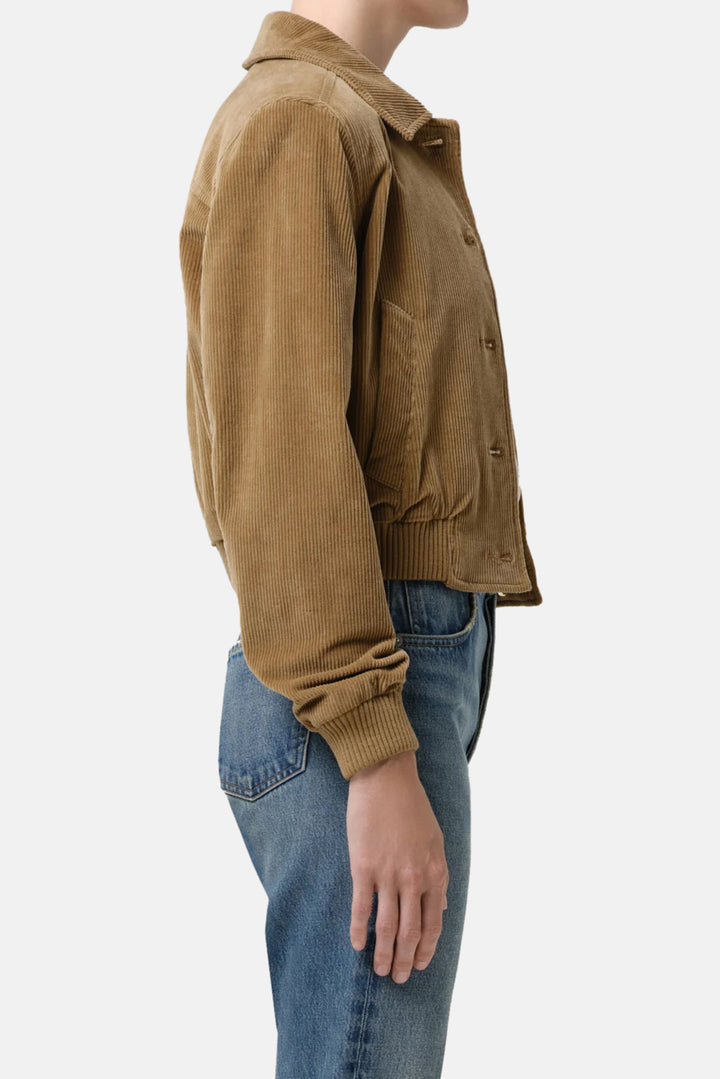 Lola Eve Bomber In Amber