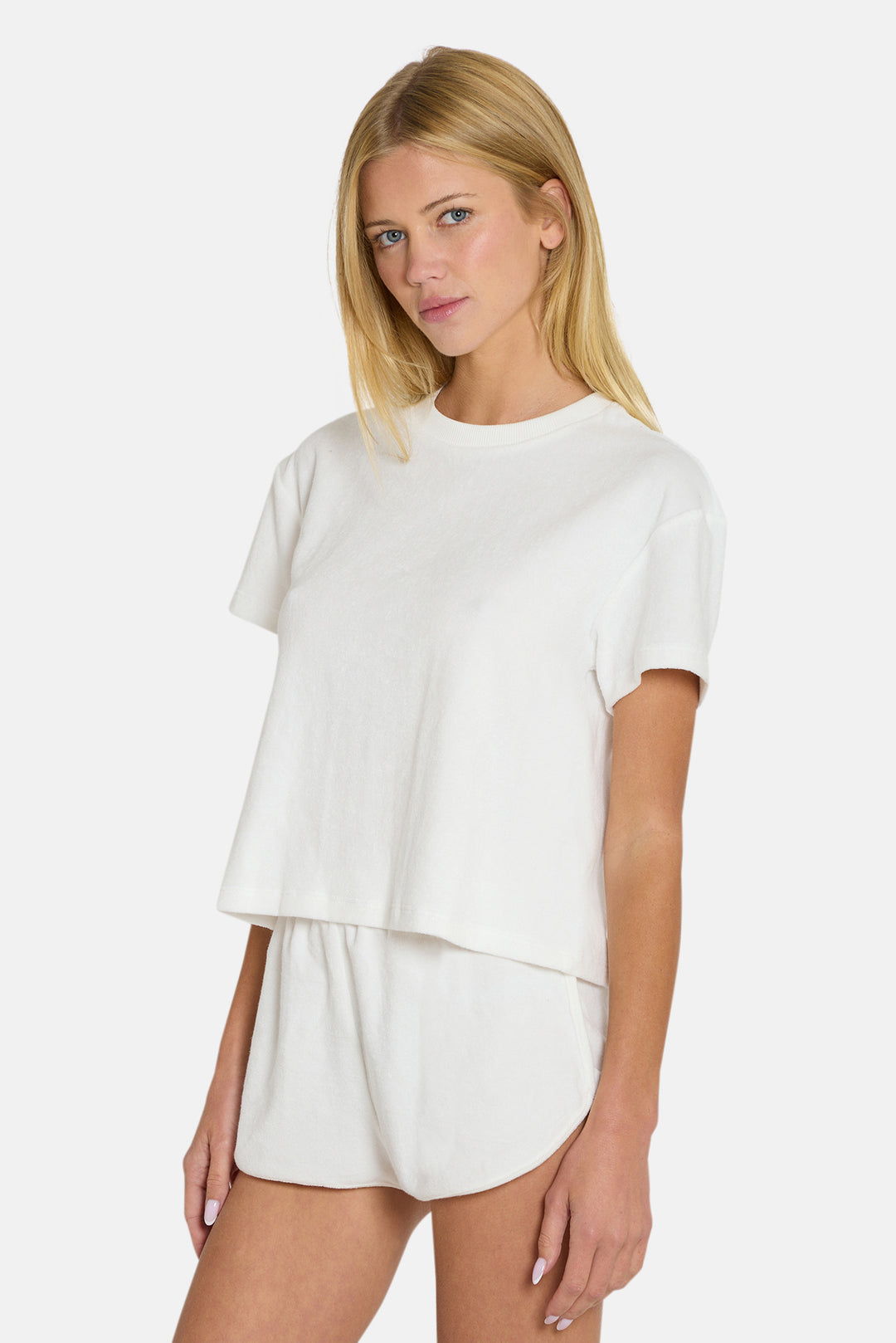 Nova Terry Tee White