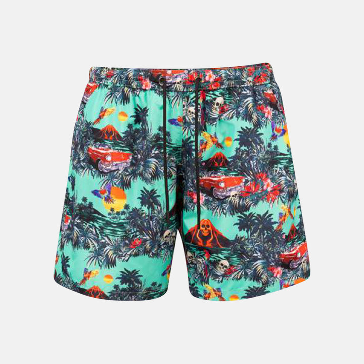 Hawaiian Boardshorts Green