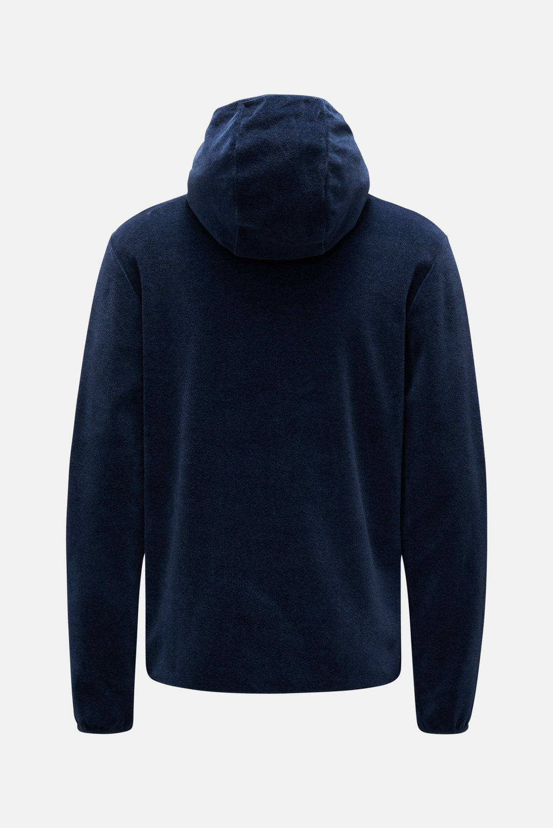 Velvet Hoodie Blue Marine