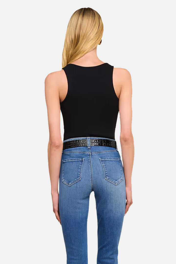 Adira Scoopneck Tank Black