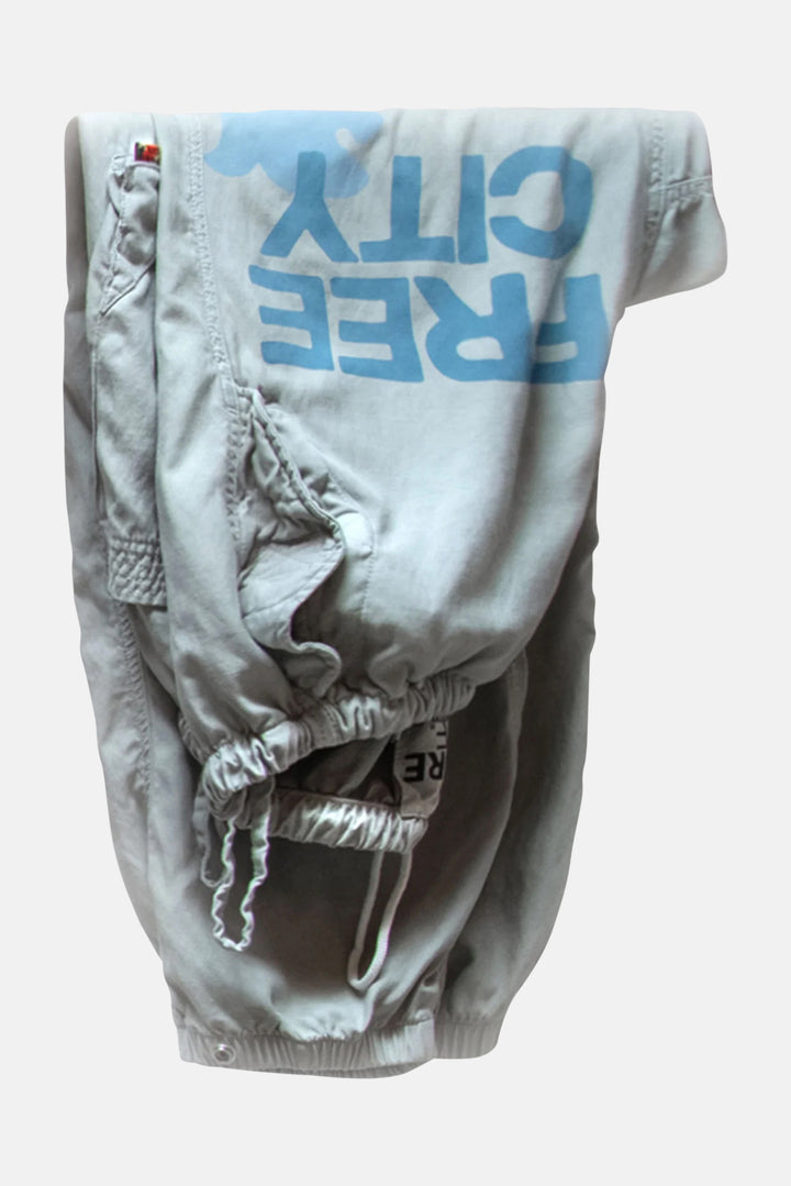 Flap/Snap FREECITY LARGE Matte/Satin Airjump Pant - Silver Rock Blues