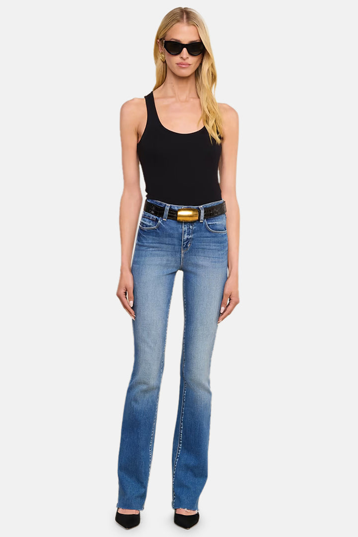 Adira Scoopneck Tank Black