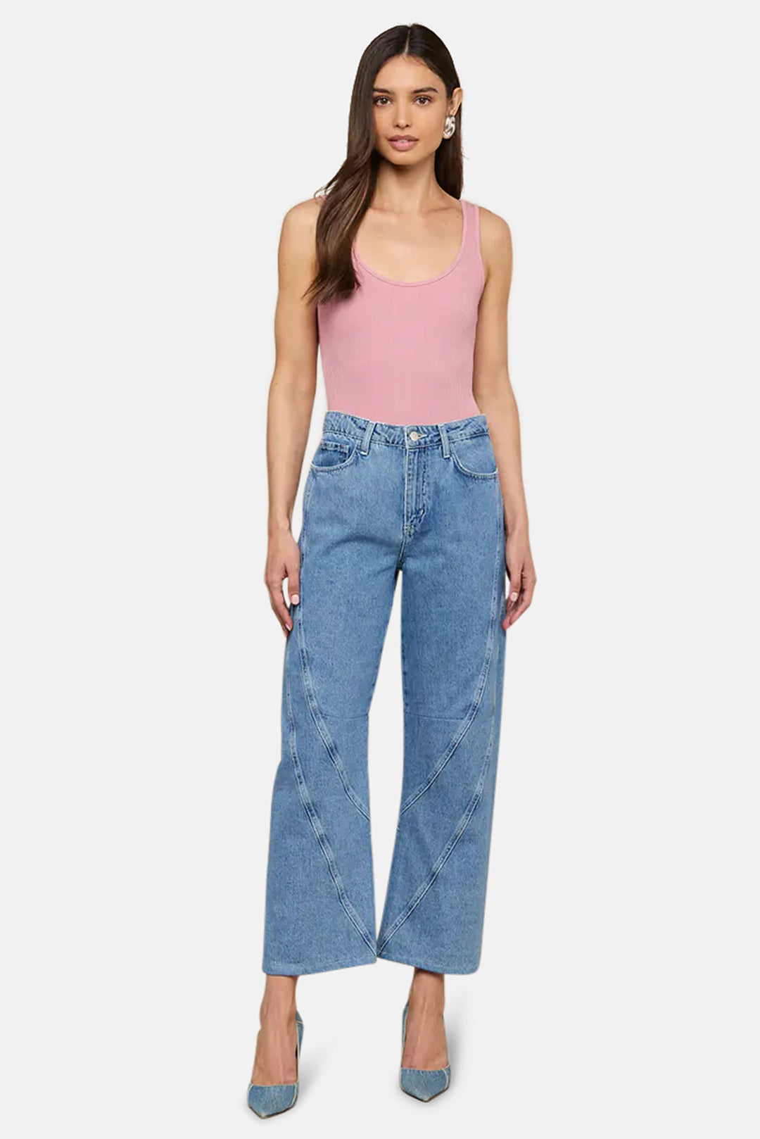 Nica Scoopneck Bodysuit Lilas
