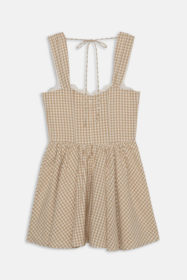That’s Amor Mini Dress Tan