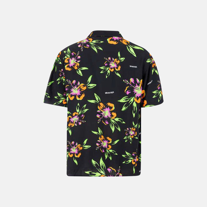 Floral Shirt Black
