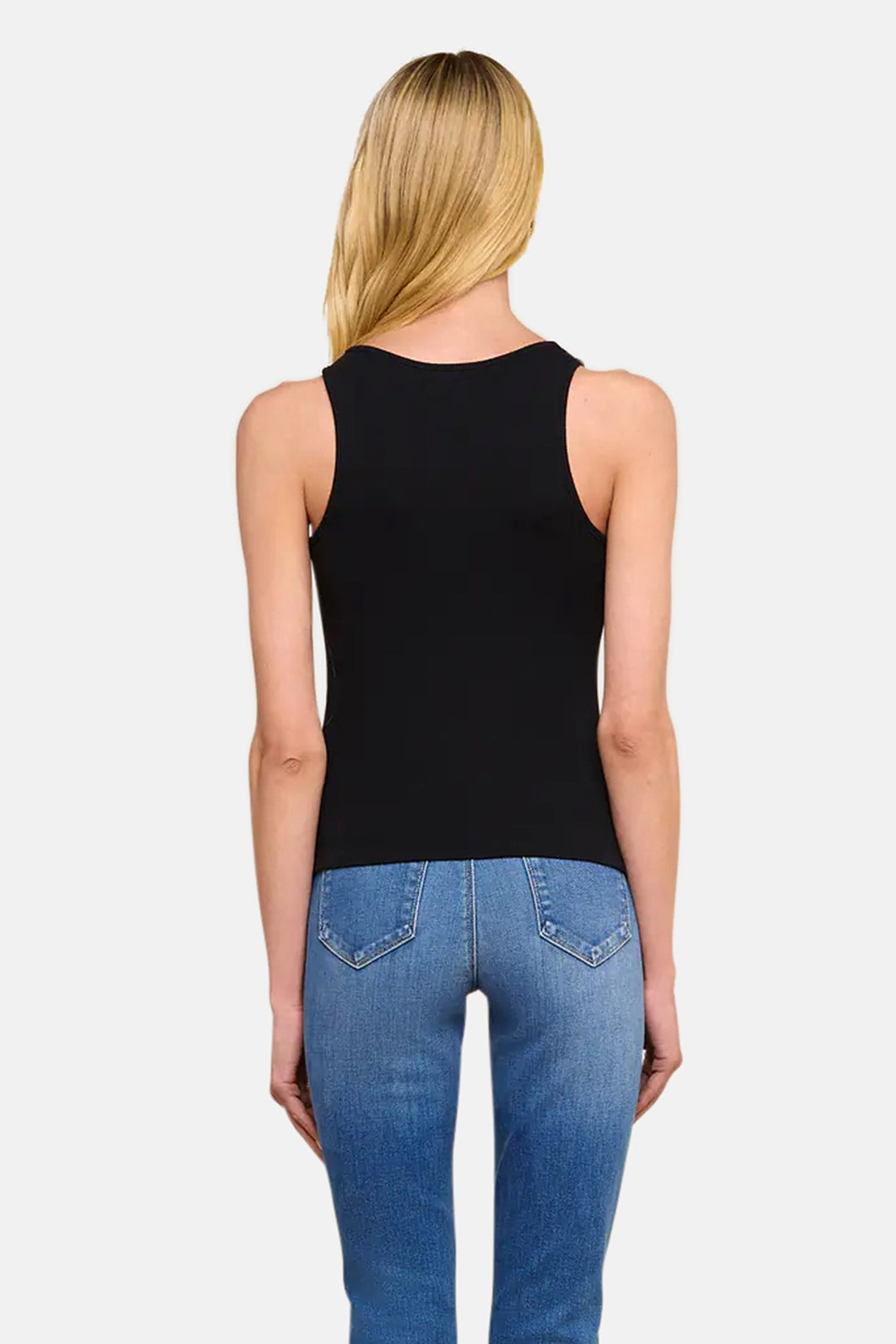 Adira Scoopneck Tank Black