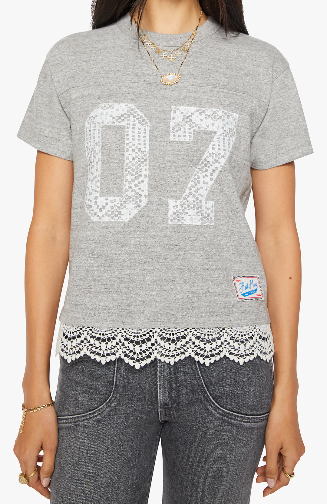The Footballer Heather Grey